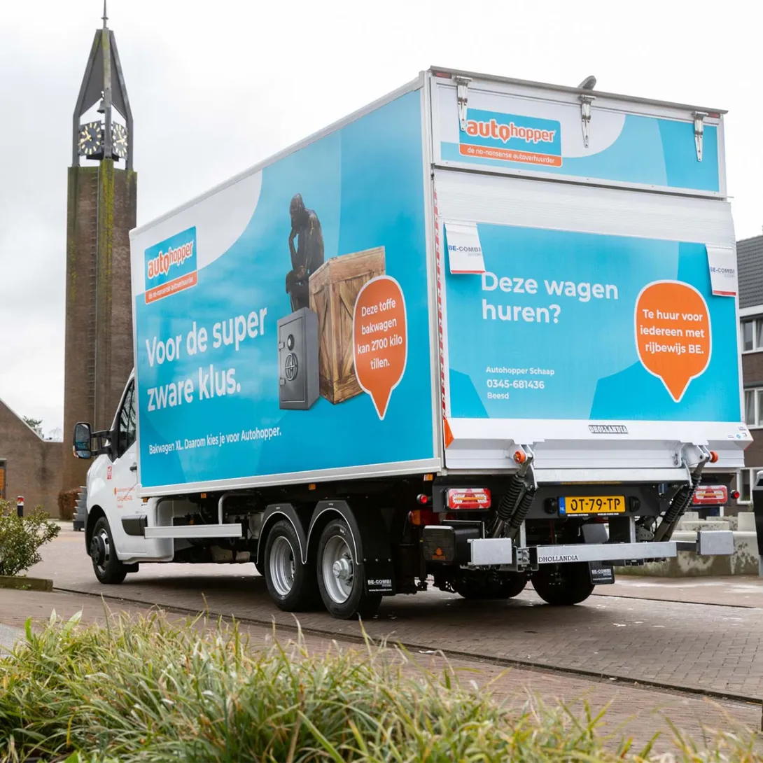 verhuiswagen van Autohopper