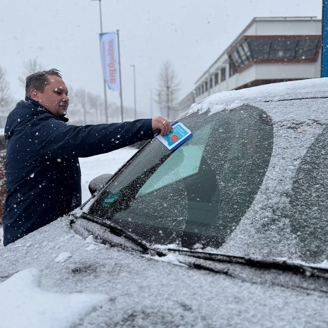 Rijden door de sneeuw
